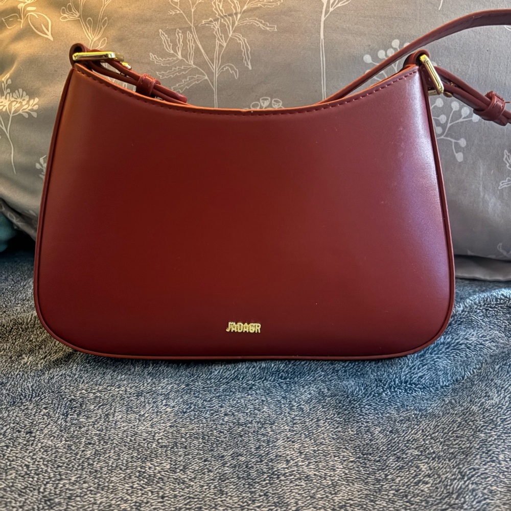 Burgundy Shoulder Bag for Women